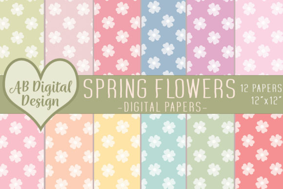 An Evaluation of the Pastel Flowers Digital Paper Collection