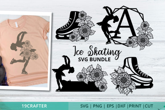 Beautiful Ice Skating SVG Designs: A Crafting Treasure