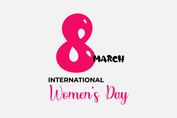 Crafting Meaning with Women's Day Typography