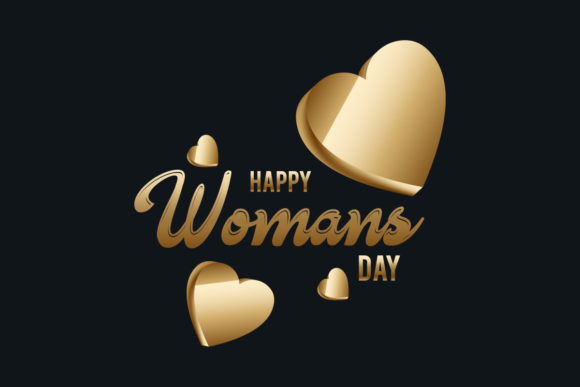 Golden Clipart: A Practical Asset for International Women's Day Design