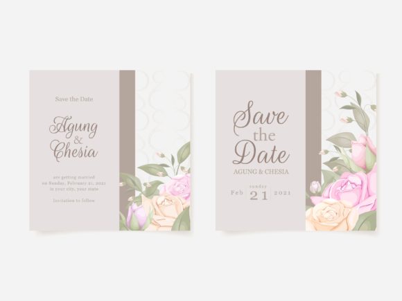 Rose Wedding Invitation Card Template: A Strategic Choice for Your Celebration