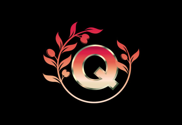 The Symbolic Power of the Letter Q Sign with Olive Branch Wreath