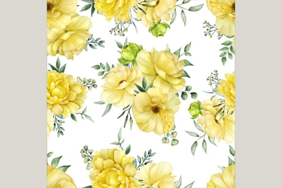 Watercolor Flower Seamless Pattern Design: A Versatile Asset for Creative Projects